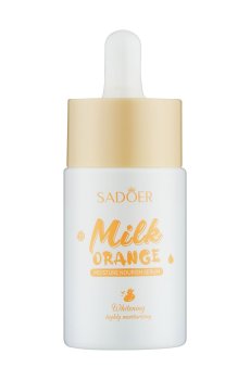 Бустерная сыворотка для лица Sadoer Hydro Boost Milk Orange Nourish Moisture Serum, 30 мл