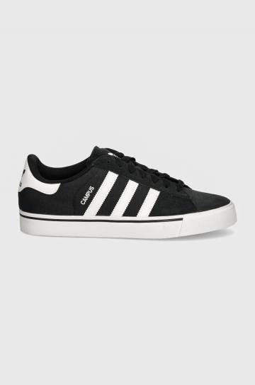 Кроссовки adidas Originals Campus Vulc цвет чёрный ID1372 Кроссовки adidas Originals Campus Vulc цвет чёрный ID1372