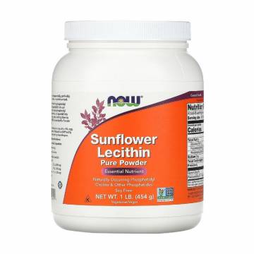 Подсолнечный лецитин NOW Foods Sunflower Liquid Lecithin в порошке, 454 г Подсолнечный лецитин NOW Foods Sunflower Liquid Lecithin в порошке, 454 г