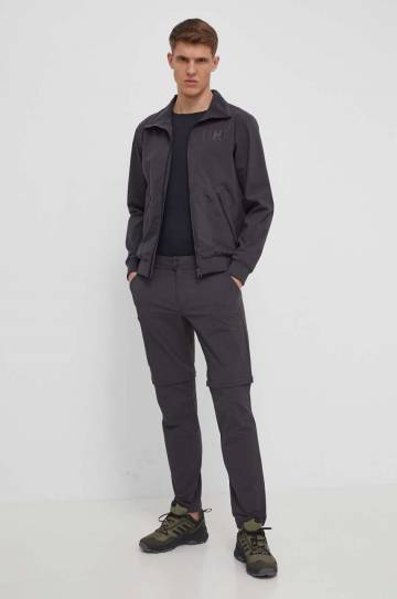 Брюки outdoor Helly Hansen Brono цвет серый Брюки outdoor Helly Hansen Brono цвет серый