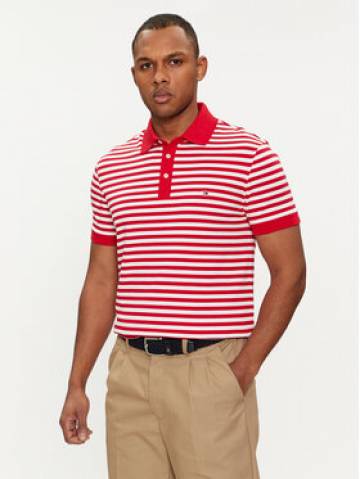 Tommy Hilfiger Поло 1985 MW0MW17771 Червоний Slim Fit Tommy Hilfiger Поло 1985 MW0MW17771 Червоний Slim Fit