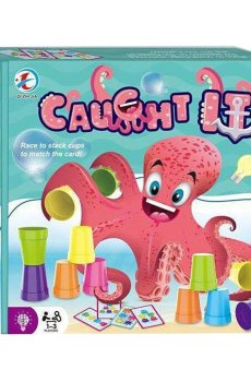 Настольная игра QI ZHI JIA Щупальца осьминога, от 6 лет,  26.5*25.4*5.5 см (25ANI014)