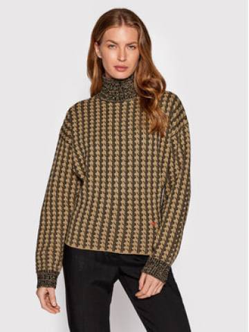 Victoria Victoria Beckham Гольф 1322KTP003783A Коричневий Regular Fit Victoria Victoria Beckham Гольф 1322KTP003783A Коричневий Regular Fit