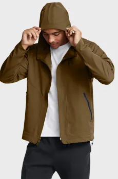 Мужская коричневая ветровка UA Unstoppable Jacket LC Коричневый L Under Armour 1389354-498