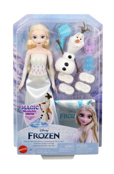 Игровой набор Disney Frozen Эльза и Олаф Лепим снежки, от 3 лет (HYH10)