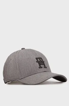 Мужская серая кепка TH IMD 6 PANEL CAP Серый ONESIZE Tommy Hilfiger AM0AM12805