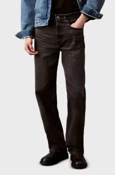 Мужские черные джинсы 90S STRAIGHT Черный 30-32 Calvin Klein Jeans LV04RB705G