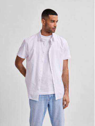 Selected Homme Сорочка 16079057 Білий Slim Fit Selected Homme Сорочка 16079057 Білий Slim Fit