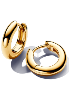 Сережки "Круглі хупи"