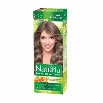 Краска для волос Joanna Naturia Permanent Color Cream 215 Cold Blond, 100 мл Краска для волос Joanna Naturia Permanent Color Cream 215 Cold Blond, 100 мл
