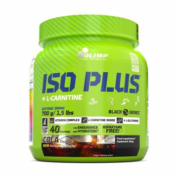 Предтренировочный комплекс Olimp Sport Nutrition Iso Plus Powder Кола, в порошке, 700 г Предтренировочный комплекс Olimp Sport Nutrition Iso Plus Powder Кола, в порошке, 700 г