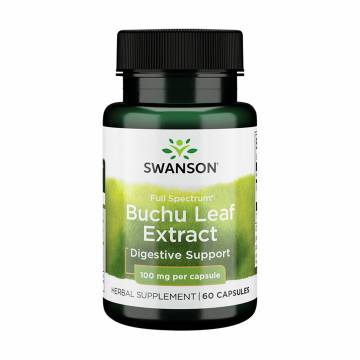 Листья буча Swanson Full Spectrum Buchu Leaf 100 мг, 60 капсул