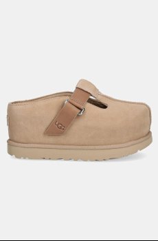 Замшевые шлепанцы UGG Goldenstar Hi Clog