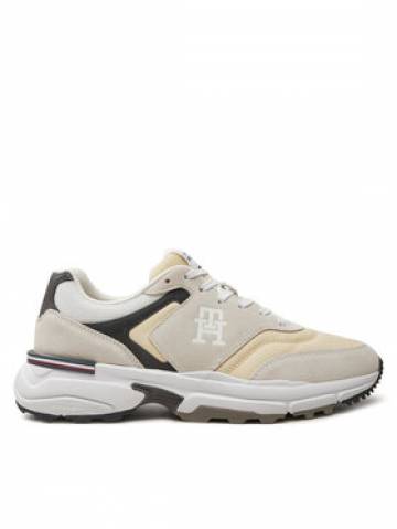 Tommy Hilfiger Снікерcи M Runner X Ventile Mix FM0FM05062 Écru Tommy Hilfiger Снікерcи M Runner X Ventile Mix FM0FM05062 Écru