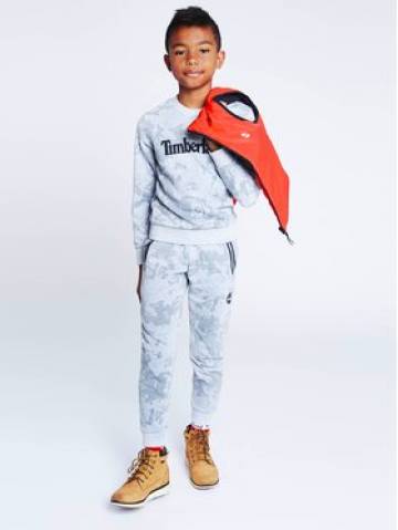 Timberland Спортивні штани T24C24 S Сірий Regular Fit Timberland Спортивні штани T24C24 S Сірий Regular Fit