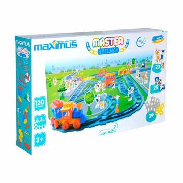 Детский конструктор Maximus Master Railway 120 элементов, от 3 лет (5211) Детский конструктор Maximus Master Railway 120 элементов, от 3 лет (5211)