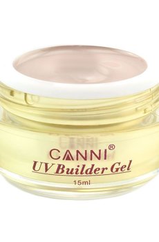 Конструирующий гель для наращивания ногтей Canni UV Builder Gel 305 Nude Pink, 15 мл