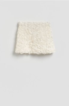 Reserved - Спідниця з принтом «троянди» - білий - 141GL-00X