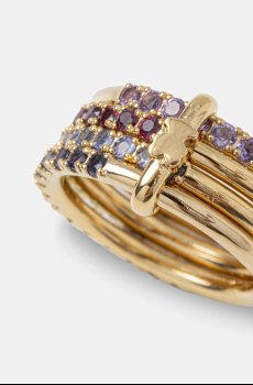 Позолоченное кольцо Tous