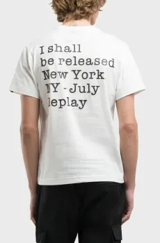 Мужская белая футболка Белый S Replay M3022 .000.2660