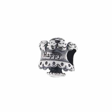 Серебряный шарм "Happy Birthday" 132341 Серебряный шарм "Happy Birthday" 132341