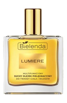 Уценка! Многофункциональное сухое масло для ухода за лицом, телом и волосами Bielenda Lumiere, 50 мл