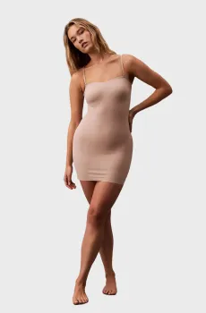 Женский бежевый комбидресс Бежевый M Calvin Klein LV00QF8197