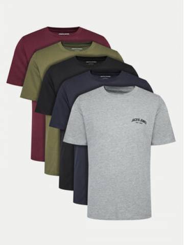 Jack&Jones Набір з 5 футболок Josh 12271618 Кольоровий Regular Fit Jack&Jones Набір з 5 футболок Josh 12271618 Кольоровий Regular Fit