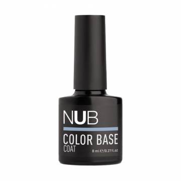 Каучуковая цветная база для гель-лака NUB Color Base Coat 01 Heaven, 8 мл Каучуковая цветная база для гель-лака NUB Color Base Coat 01 Heaven, 8 мл