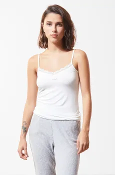 Женский белый топ CIDDY Белый XS Etam 6519809