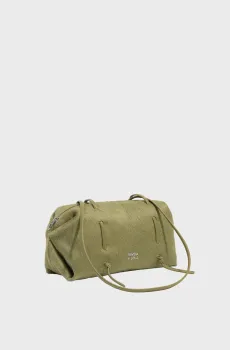Женская зеленая меховая сумка Зеленый ONESIZE Bimba Y Lola 262BBGJ8W.10548