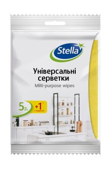 Универсальные салфетки Stella, 5+1 шт