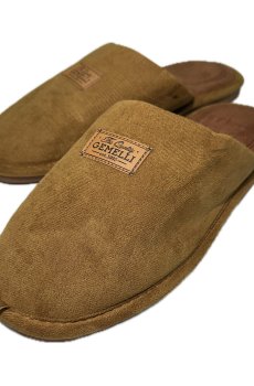 Мужские комнатные тапочки Gemelli Халиф, закрытые, коричневые, размер 41