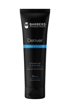 Гель для бритья Barbers Denver Premium Shaving Gel, 150 мл