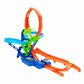 Ігровий набір Hot Wheels Stunt tracks Неймовірні повітряні зіткнення (JFD12) Ігровий набір Hot Wheels Stunt tracks Неймовірні повітряні зіткнення (JFD12)