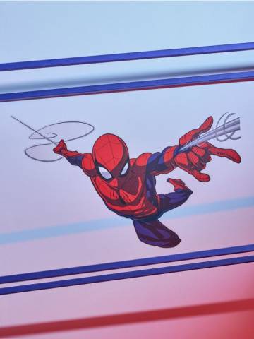 Наклейки на стіну Spider-Man - різнобарвний Наклейки на стіну Spider-Man - різнобарвний