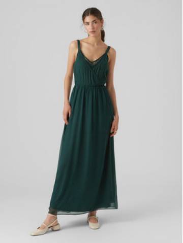 Vero Moda Літня сукня Olivia 10298558 Зелений Regular Fit Vero Moda Літня сукня Olivia 10298558 Зелений Regular Fit