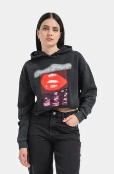 Женские черные худи Черный M HUGO 7880