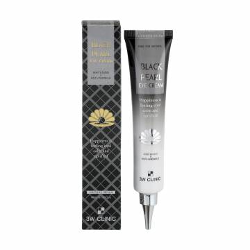 Крем для кожи вокруг глаз 3W Clinic Black Pearl Eye Cream Whitening & Anti-Wrinkle с экстрактом черного жемчуга, 40 мл Крем для кожи вокруг глаз 3W Clinic Black Pearl Eye Cream Whitening & Anti-Wrinkle с экстрактом черного жемчуга, 40 мл