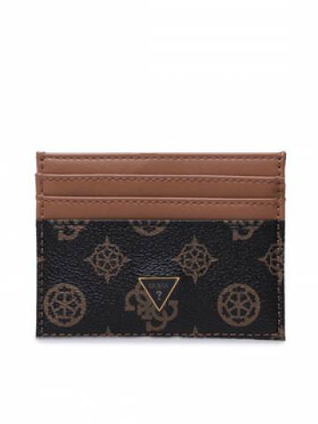 Guess Чохол для кредиток Peony Slg SMPEON LEA25 Коричневий Guess Чохол для кредиток Peony Slg SMPEON LEA25 Коричневий