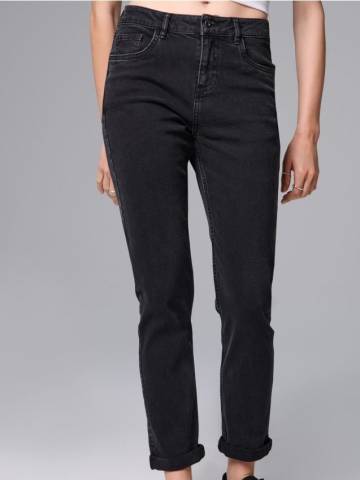 Джинси boyfriend slim - чорний Джинси boyfriend slim - чорний