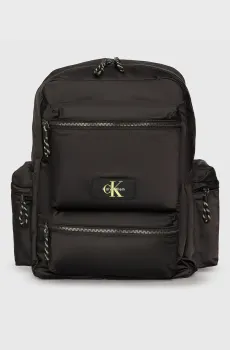 Мужской черный рюкзак TECH UTILITY Черный ONESIZE Calvin Klein LV04G3122G