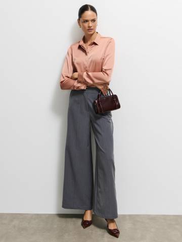 Mohito - Атласна сорочка - коричневий - 36