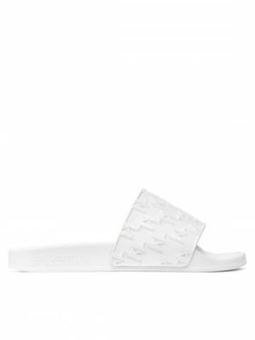 KARL LAGERFELD Шльопанці KL80903 Білий KARL LAGERFELD Шльопанці KL80903 Білий