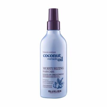 Увлажняющий спрей для волос Luxliss Malaysia Rainforest Moisturizing Hair Care Leave In Treatment Coconut Miracle Oil, 150 мл Увлажняющий спрей для волос Luxliss Malaysia Rainforest Moisturizing Hair Care Leave In Treatment Coconut Miracle Oil, 150 мл