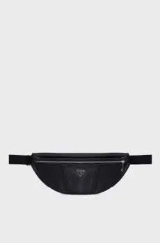 Мужская черная поясная сумка CRTSA SFNO SMRT BUM BAG MED Черный ONESIZE Guess HMECSAP3331