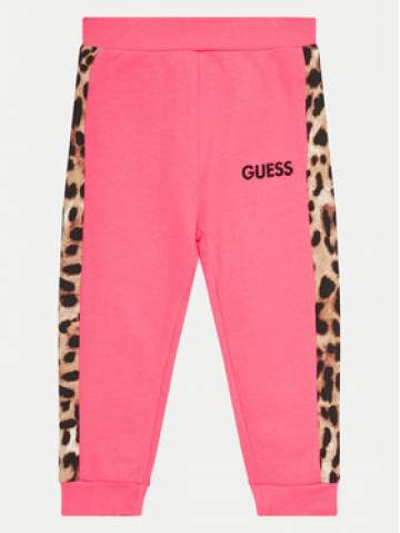 Guess Спортивні штани K4BQ12 KAX73 Рожевий Regular Fit Guess Спортивні штани K4BQ12 KAX73 Рожевий Regular Fit
