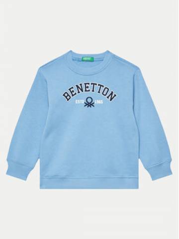 United Colors Of Benetton Світшот 3J70G10F0 Голубий Regular Fit United Colors Of Benetton Світшот 3J70G10F0 Голубий Regular Fit