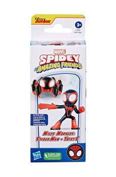 Игровые фигурки Marvel Toys Miles Morales: Spider-Man+Twist-E, от 3 лет, 2.5 см/2 см, 2 шт (F6773/F7452)