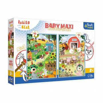 Пазлы с раскраской Trefl Baby Maxi Ферма, от 2 лет, 20 элементов (43000) Пазлы с раскраской Trefl Baby Maxi Ферма, от 2 лет, 20 элементов (43000)